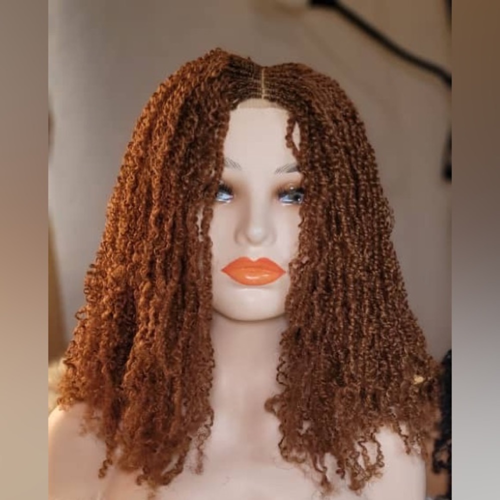 Curly Brown Hair Wig